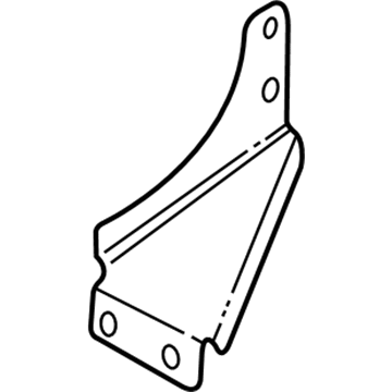 Mopar 55255027AC Bumper Mount Bracket, Front Outer Driver Side