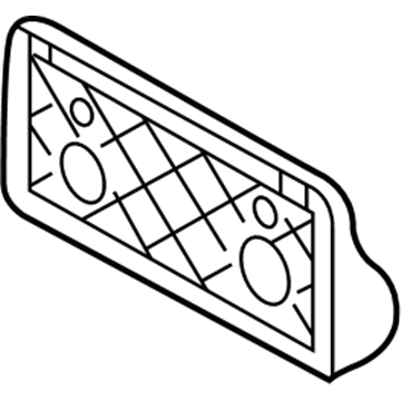 2001 Dodge Durango License Plate - 55076597AE