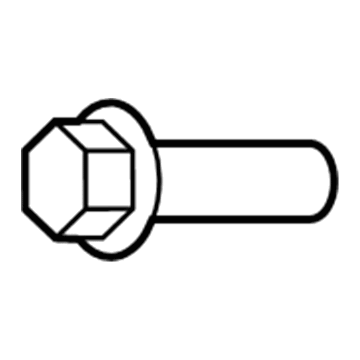 Jeep 6102429AA Water Pump Bolt