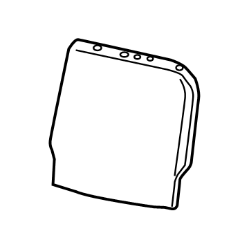 Ram 68050759AA Seat Back Pad