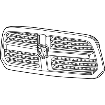 Ram Grille - 68197705AA