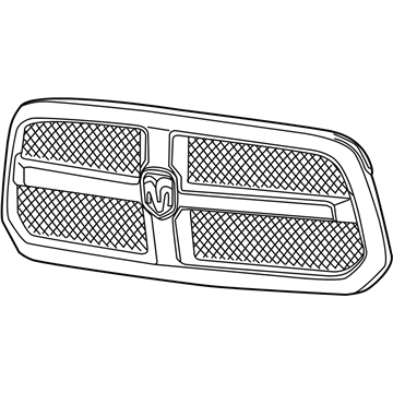 Ram 68148231AC Grille