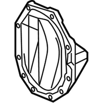 Chrysler 52111484AD Differential Cover