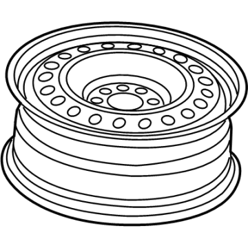Jeep Cherokee Spare Wheel - 4726429AA