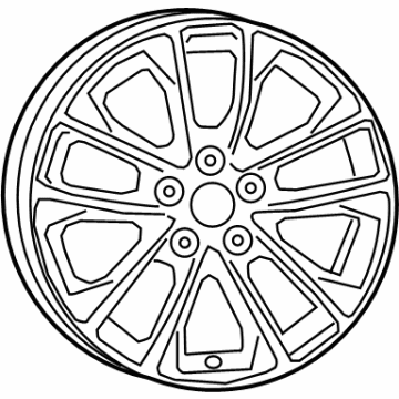 Jeep Cherokee Spare Wheel - 6BG72RXFAA