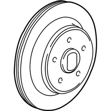 Jeep 52128411AB Rotor