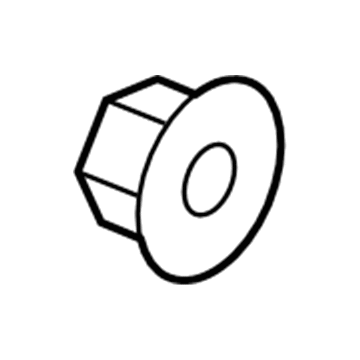 Jeep 6102238AA Tail Lamp Assembly Nut