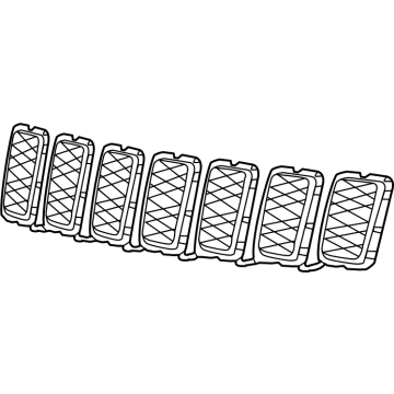 Jeep 68317863AA Grille