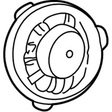 Jeep 56043268AA Rear Driver Speaker