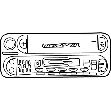 Jeep 4858513AH AM/FM Cassette