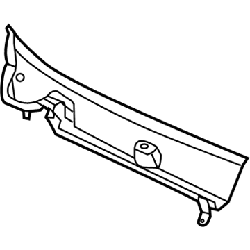 Ram 1ZS89JXWAD Cowl Grille