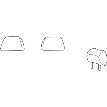 Dodge 1AL741D5AA Headrest
