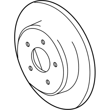 Dodge Grand Caravan Brake Disc - 4721023AG