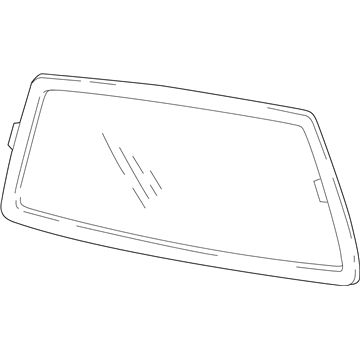 Dodge 55275539AF Back Glass