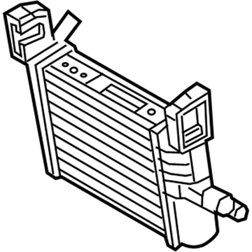 Dodge 5181881AB Auxiliary Cooler