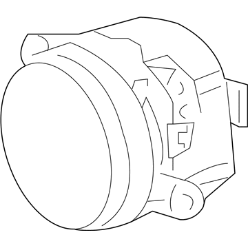 Dodge 5182021AB Fog Lamp