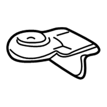 Dodge 5278276AC Radiator Upper Bracket