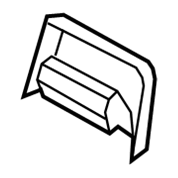 Dodge 1QA40DK2AA Air Outlet