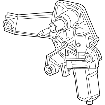 Dodge 68607266AA Wiper Motor
