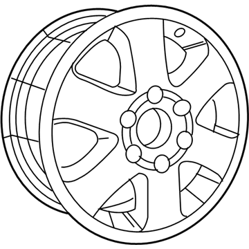 Dodge Sprinter 3500 Spare Wheel - 68004980AA