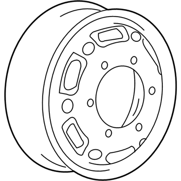 Dodge Sprinter 3500 Spare Wheel - 1JJ25DX9AA