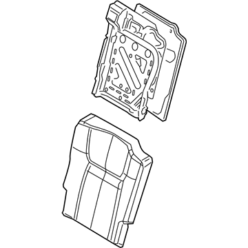 Jeep 1JP021DVAA Seat Back