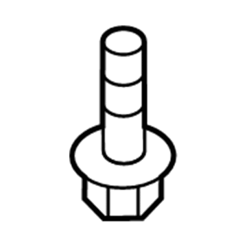 Mopar 6511655AA Stabilizer Assembly Bolt, Front