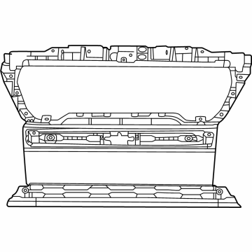 Ram ProMaster 1500 Bumper - 7RV35JXWAB