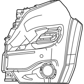 Ram ProMaster 1500 Bumper - 7KR13JXWAA