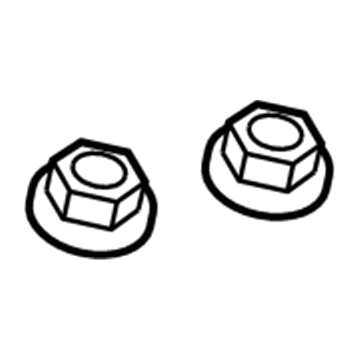 Dodge 6102238AA Side Rail Nut