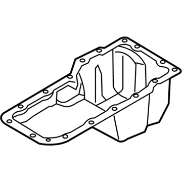Jeep Commander Oil Pan - 53021755AB