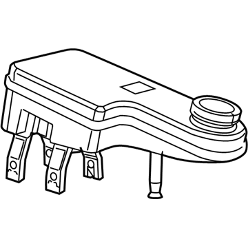 Dodge Brake Master Cylinder Reservoir - 68038557AB