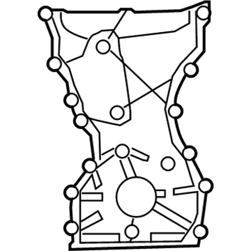 Dodge 4884466AF Timing Cover