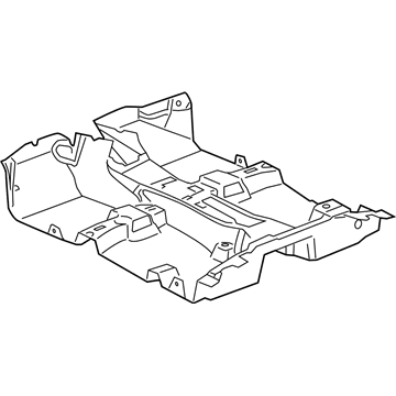 Mopar 1AR18DK7AD Carpet, Beige/Gray