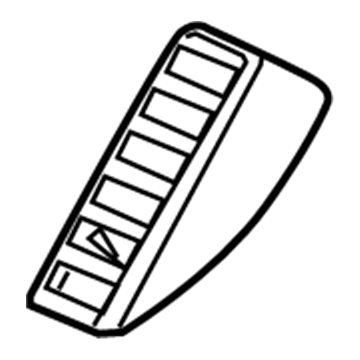 Mopar 1BS63DK5AE Foot Rest, Beige