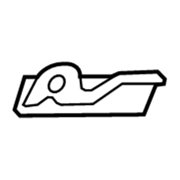 Ram 68134319AA Overhead Console Bracket