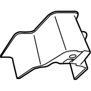 Ram 1ZR31LA6AA Upper Trim Upper Bracket