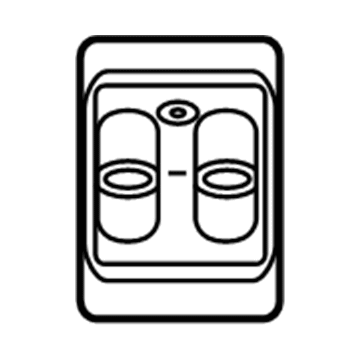 Chrysler 1DX311DVAA Window Switch