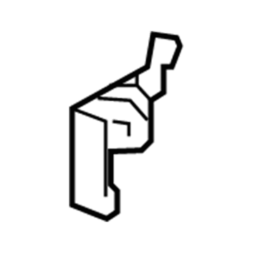 Mopar 68125012AA ABS Sensor Bracket, Passenger Side Mopar 68125012AA ABS Sensor Bracket, Passenger Side