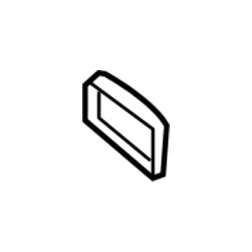 Dodge 1HA99XDVAA Bezel