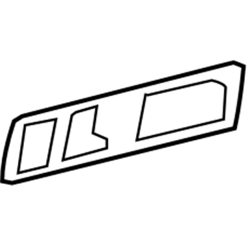 Dodge 68008640AA Front Reinforcement