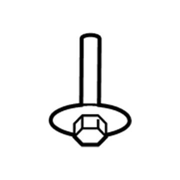 Ram 6508326AA Cushion Bolt