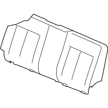 Dodge 1FX021D5AA Seat Back Cover