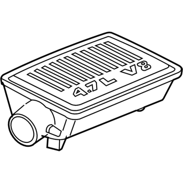 Jeep 53013517AE Resonator