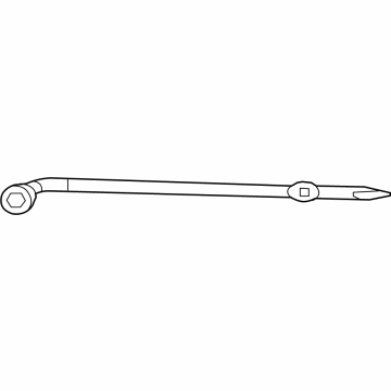 Jeep 68536626AA Luggage Wrench