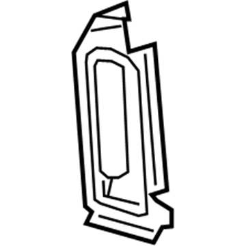 Jeep 68302864AB Corner Reinforcement