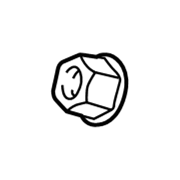 Jeep 6505248AA Steering Wheel Nut