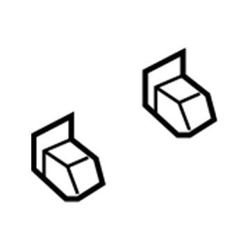 Jeep 68078584AB Lower Cover Clip