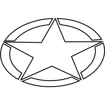 Mopar 68355668AA Decal, Rear Passenger Side