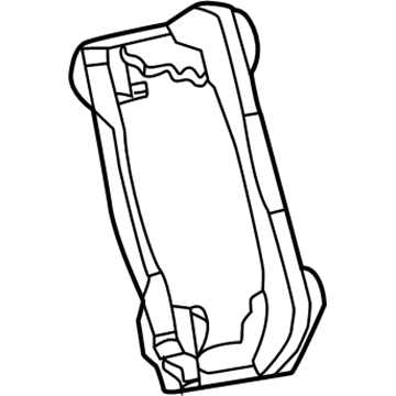 Chrysler 5086362AA Caliper Bracket
